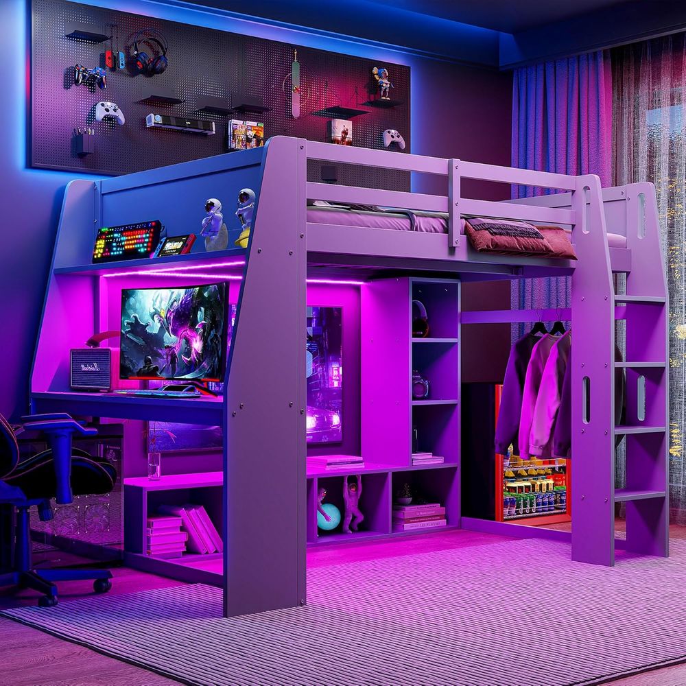 Esports Gaming Bed - سرير ألعاب SOTSEA بحجم كامل مع