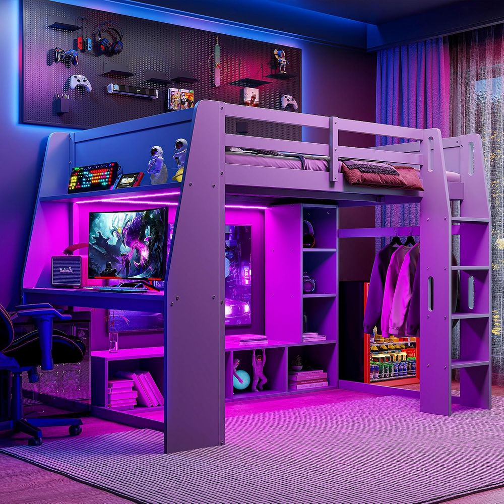 Esports Gaming Bed - سرير ألعاب SOTSEA بحجم كامل مع