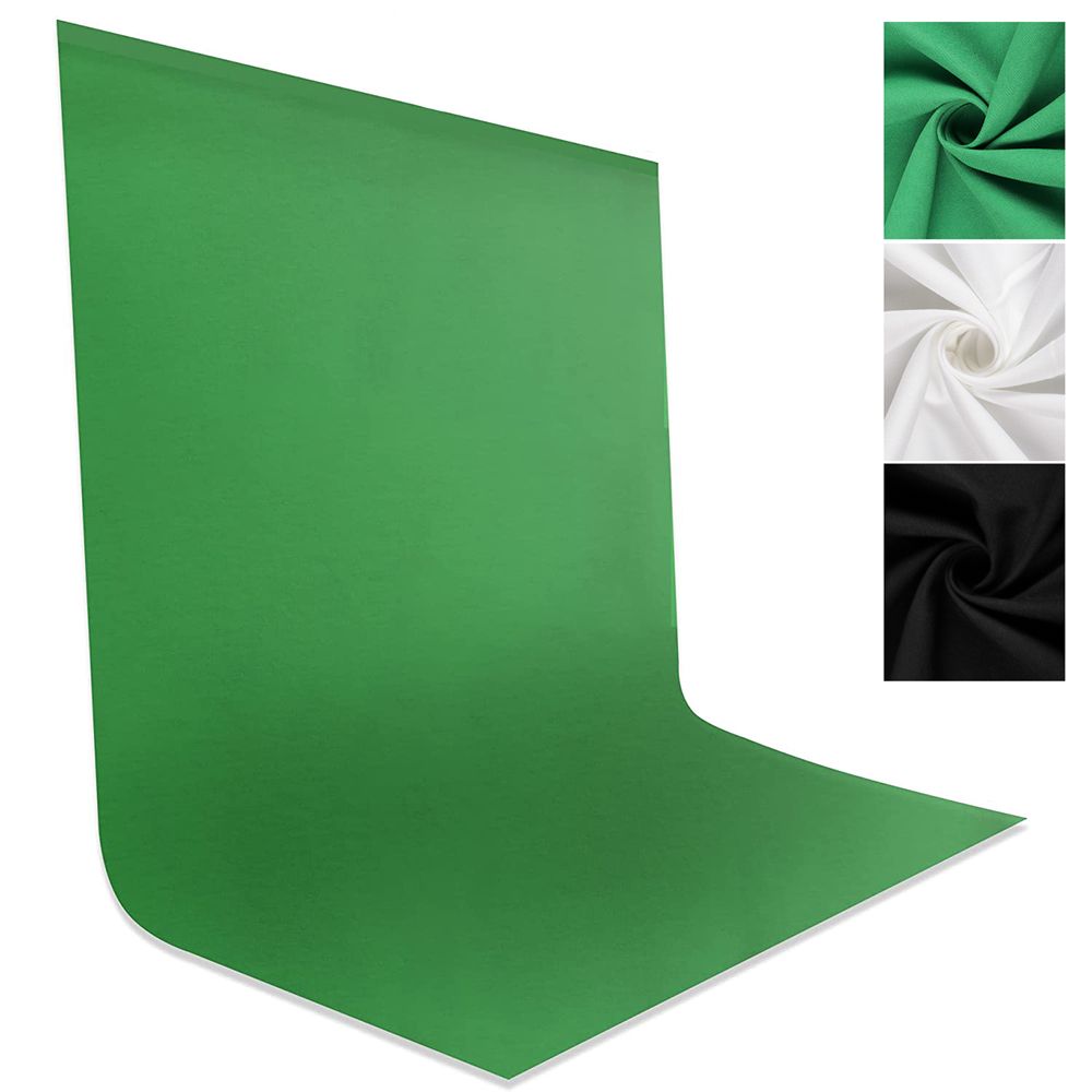 Green Screen Collapsible - خلفية تصوير فيديو وتصوير فوتوغرافي ناعمة