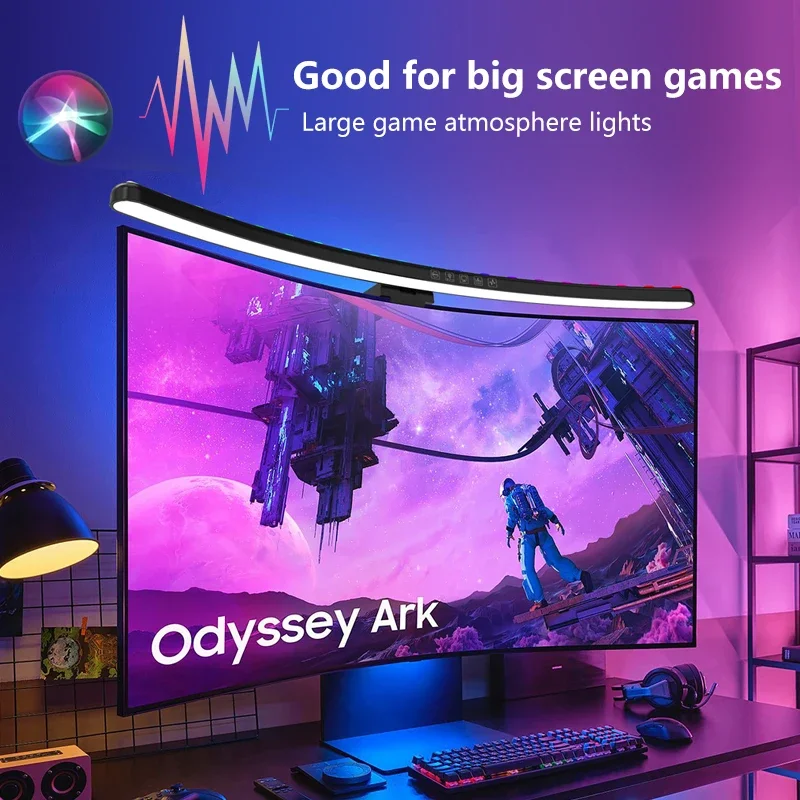 Esports Gaming Bed - 60 سنتيمتر RGB شاشة مصابيح تعليق