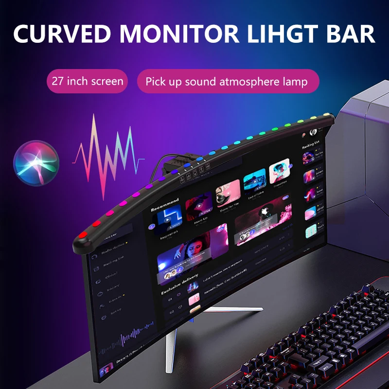 شريط إضاءة LED RGB بطول 60 سم  - مراجعة Esports Gaming Bed وسعره