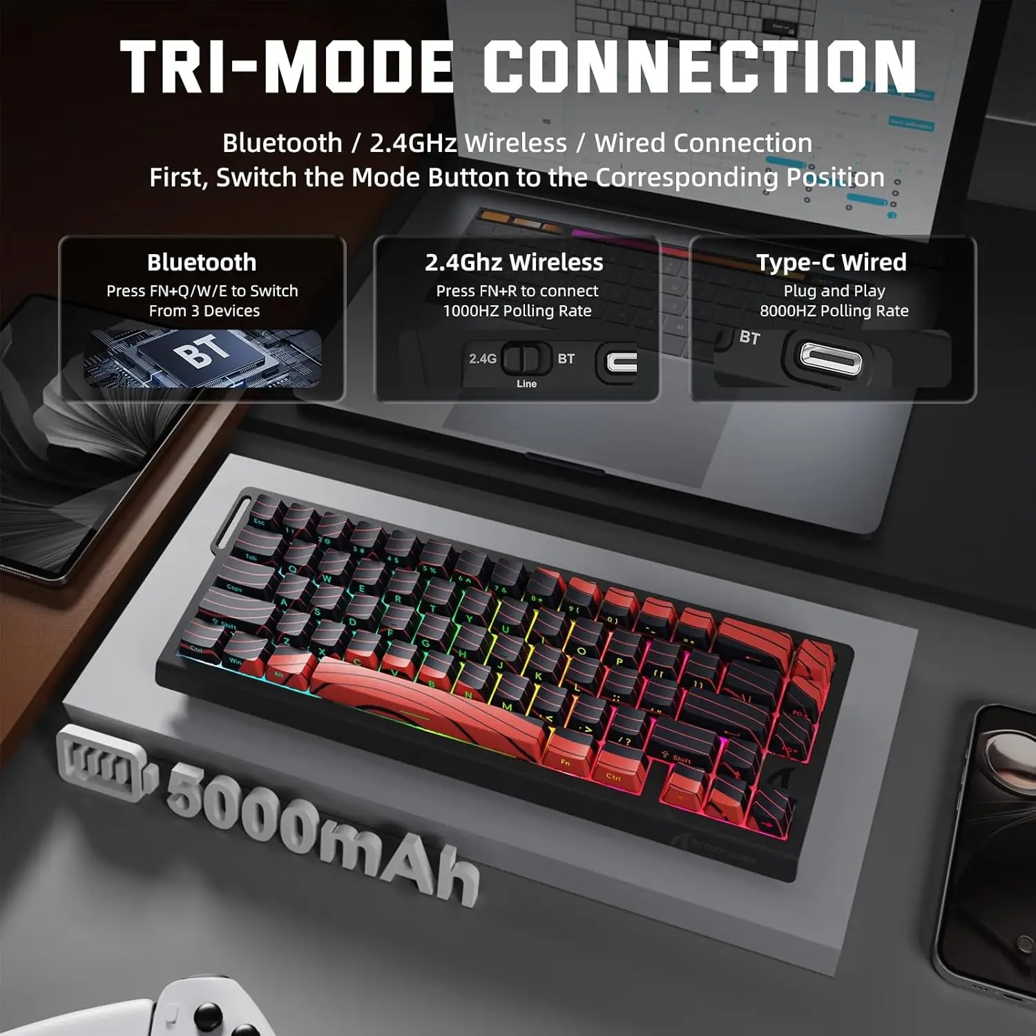 لوحة مفاتيح ألعاب ATTACK SHARK - مراجعة Elgato Stream Deck وسعره