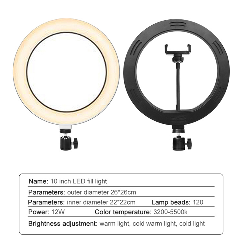 حلقة ضوء دائرية Led للتصوير ال - مراجعة Webcam Ring Light وسعره