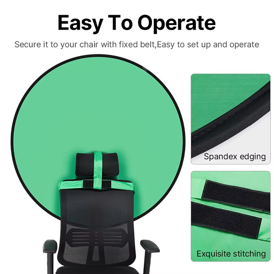 خلفية تصوير دائرية قابلة للطي  - مراجعة Green Screen Collapsible وسعره