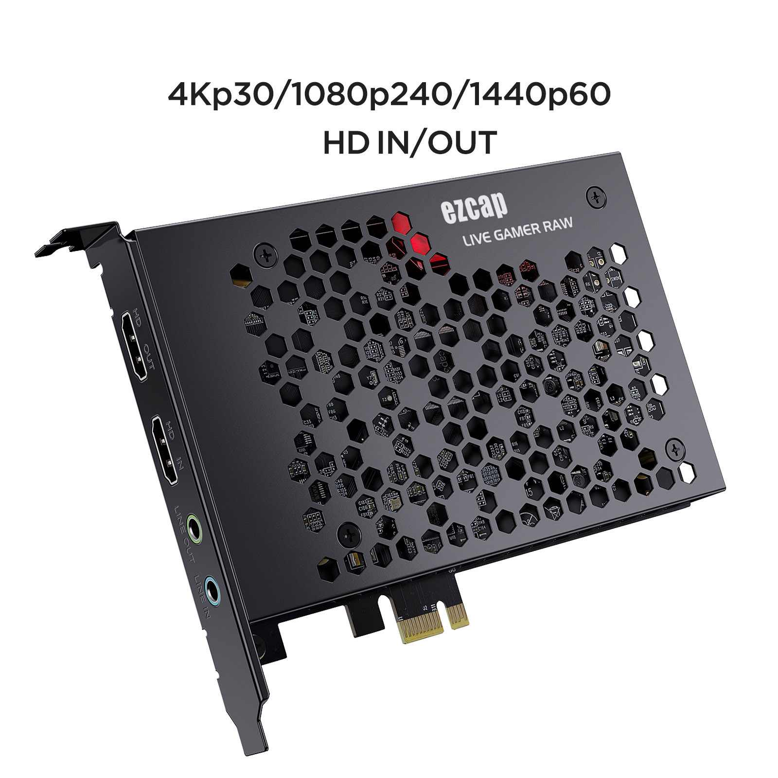 ezcap324B Live Gamer Raw PCIE  - مراجعة Elgato Stream Deck وسعره
