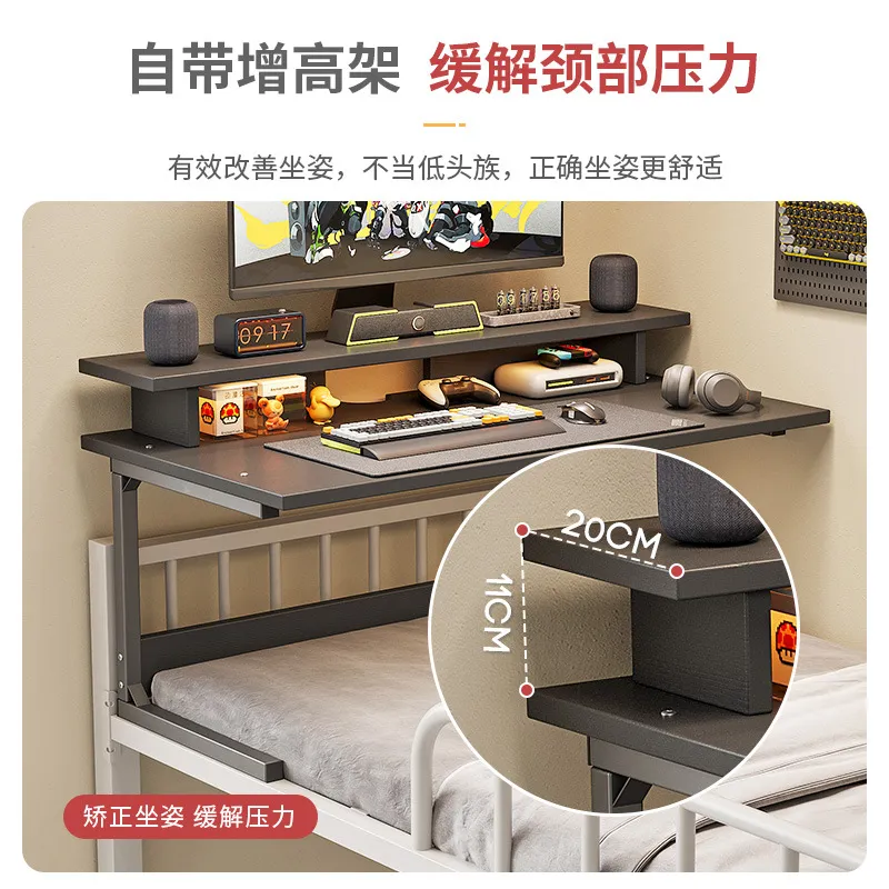مكتب زاوية على شكل حرف L لسرير - مراجعة Esports Gaming Bed وسعره