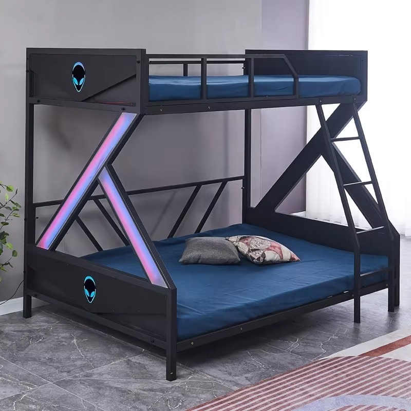 سرير معدني مزدوج الطبقات للفنا - مراجعة Esports Gaming Bed وسعره