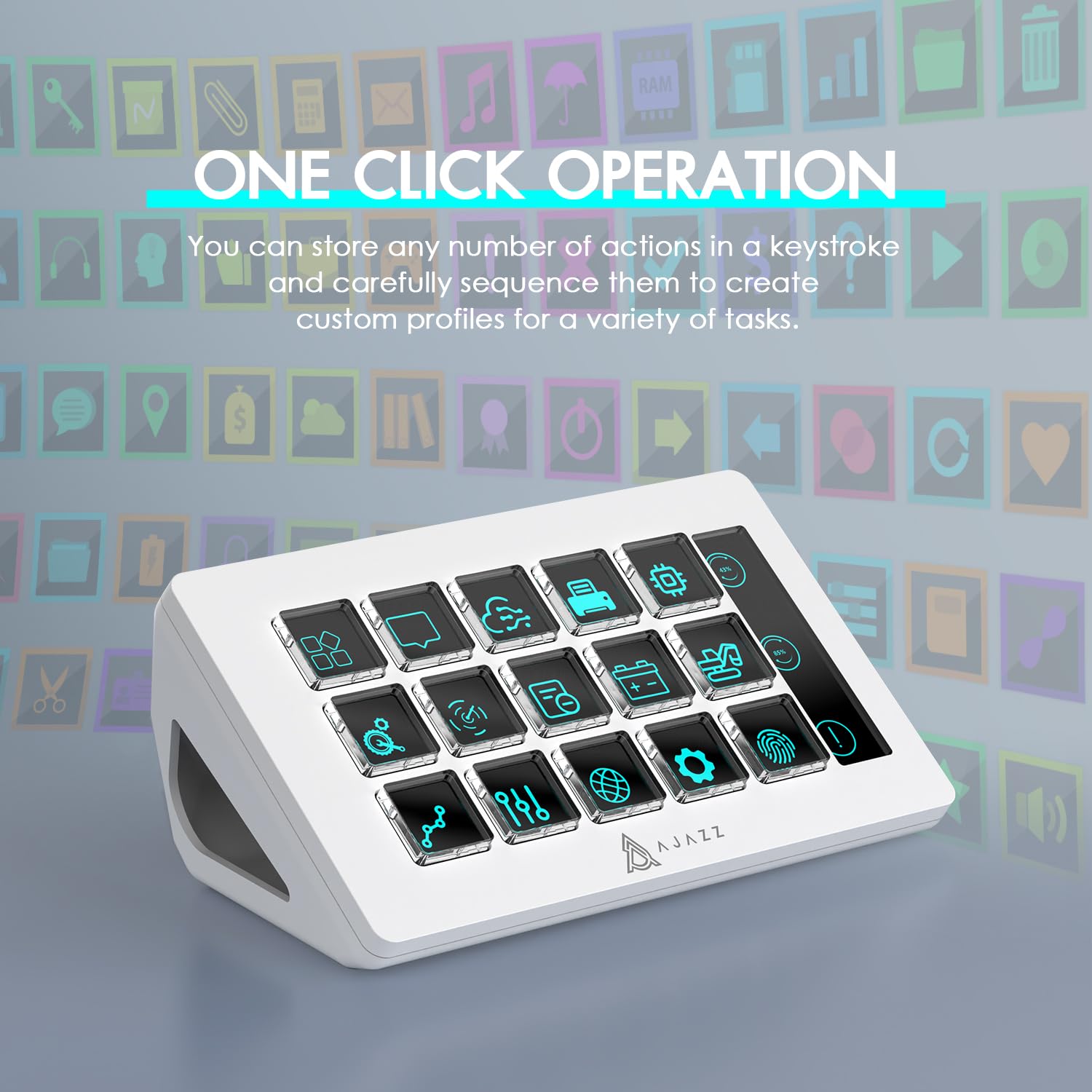ATTACK SHARK x AJAZZ AKP153 ST - مراجعة Elgato Stream Deck وسعره
