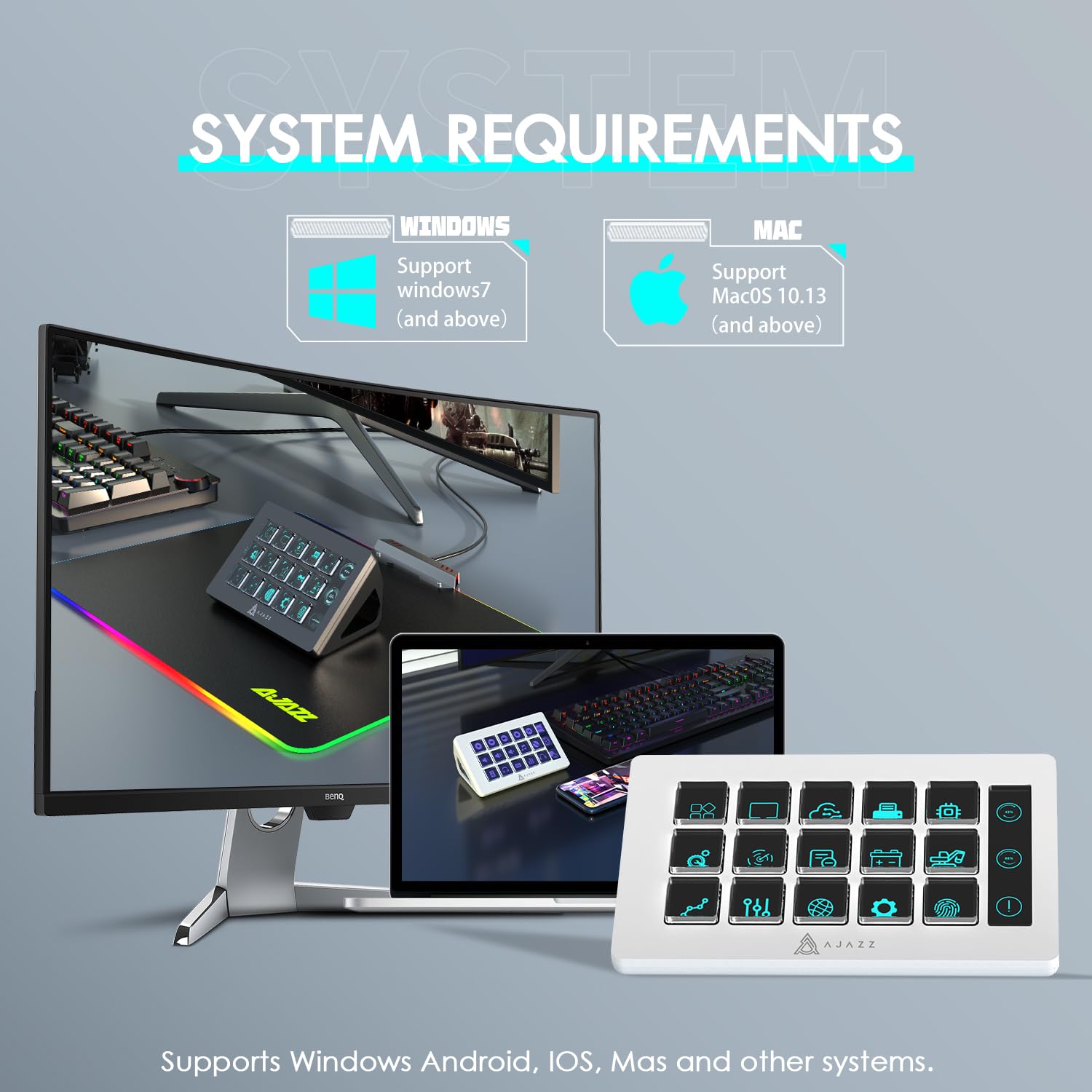 ATTACK SHARK x AJAZZ AKP153 ST - مراجعة Elgato Stream Deck وسعره
