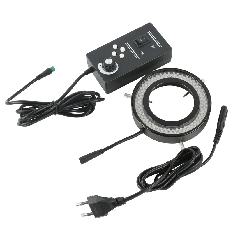 الصناعية أربعة مناطق الدفع الر - مراجعة Webcam Ring Light وسعره
