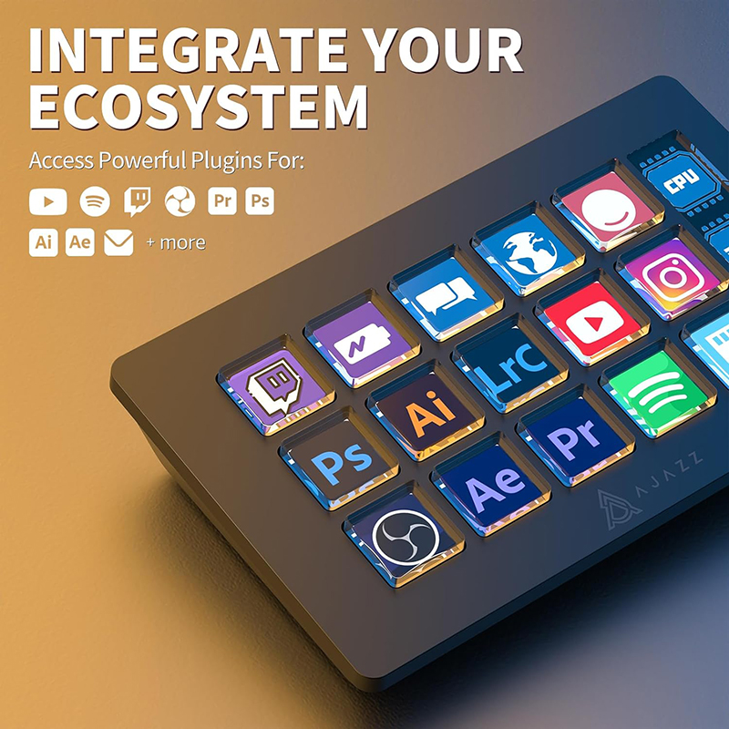 لوحة تحكم متعددة الوظائف AJAZZ - مراجعة Elgato Stream Deck وسعره