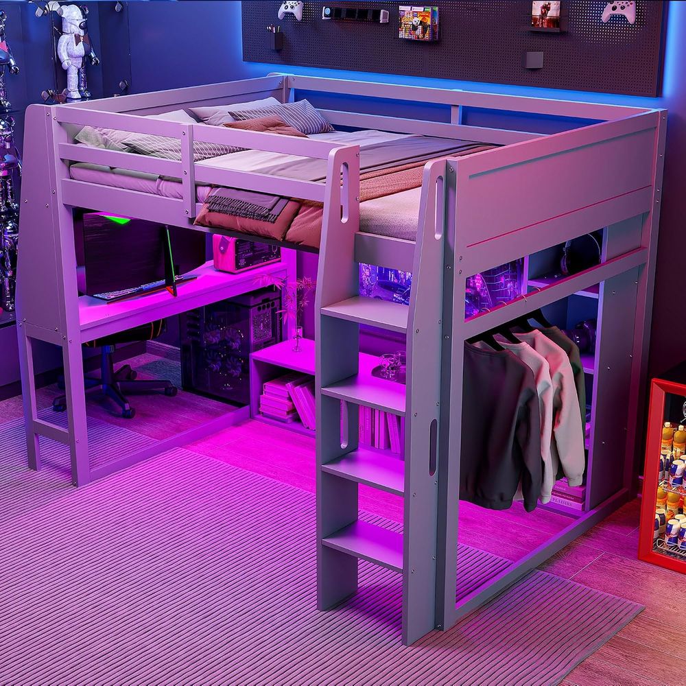 سرير ألعاب SOTSEA بحجم كامل مع - مراجعة Esports Gaming Bed وسعره