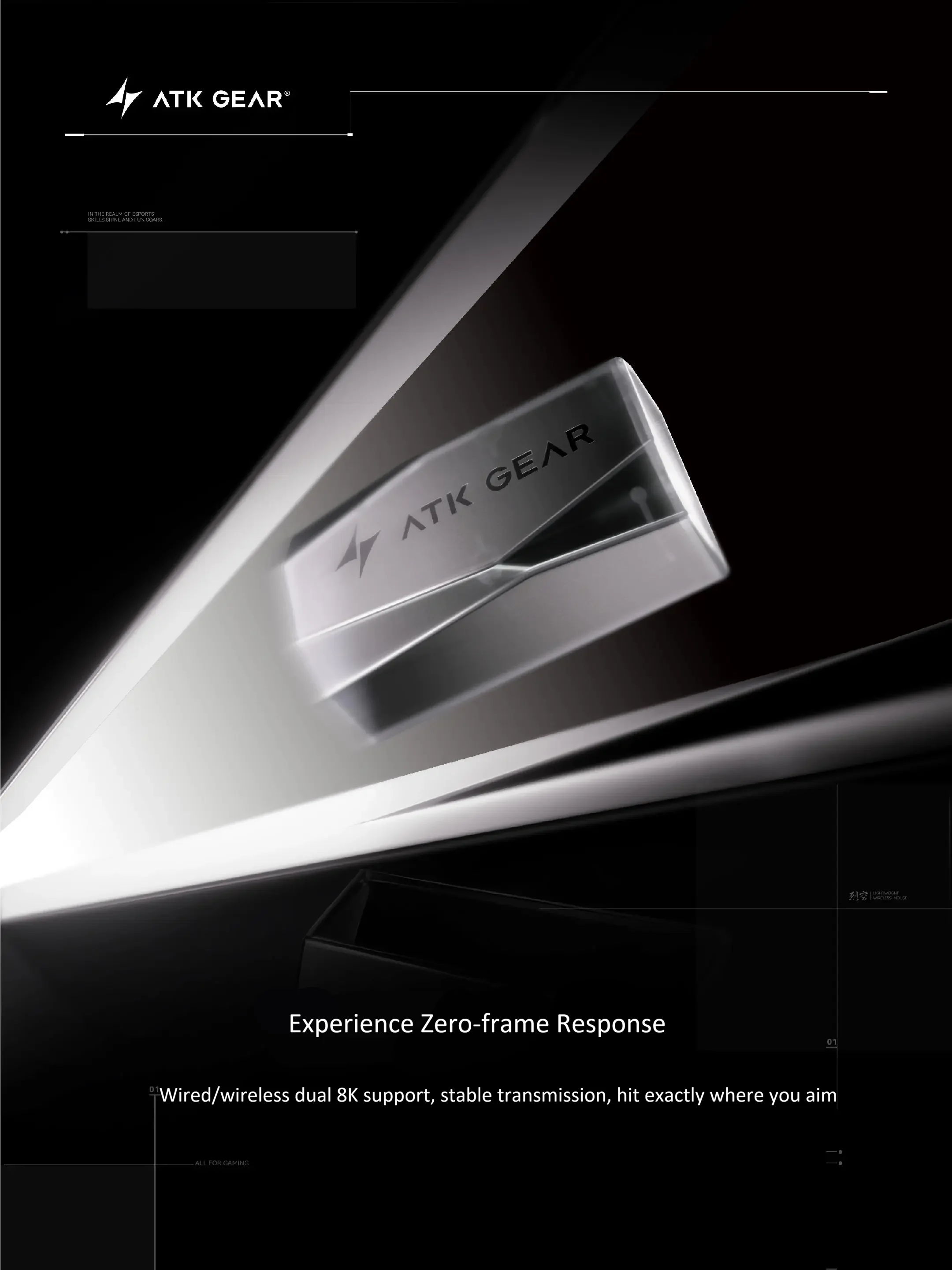 ماوس ألعاب لاسلكي ATK ZERO Fog - مراجعة Zero Esports Gaming Gear وسعره