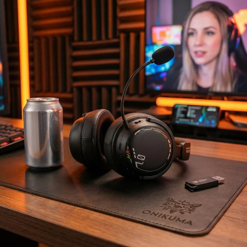 سماعة ألعاب ONIKUMA GT886 ثلاث - مراجعة Esports Gaming Bar وسعره