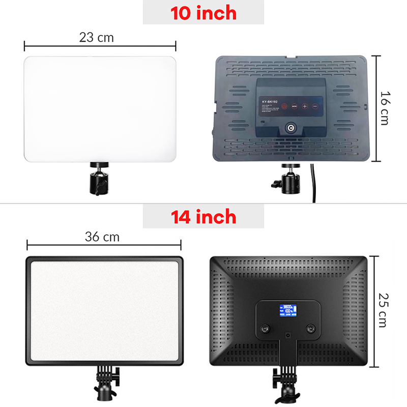 لوحة إضاءة فيديو LED مقاس 14 ب - مراجعة Webcam Ring Light وسعره