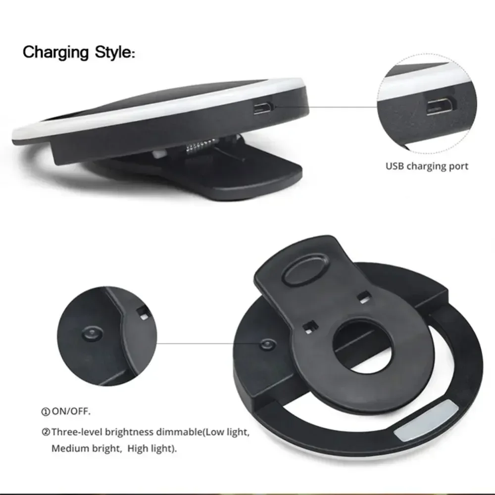 LED Selfie Ring Light الهاتف ا - مراجعة Webcam Ring Light وسعره