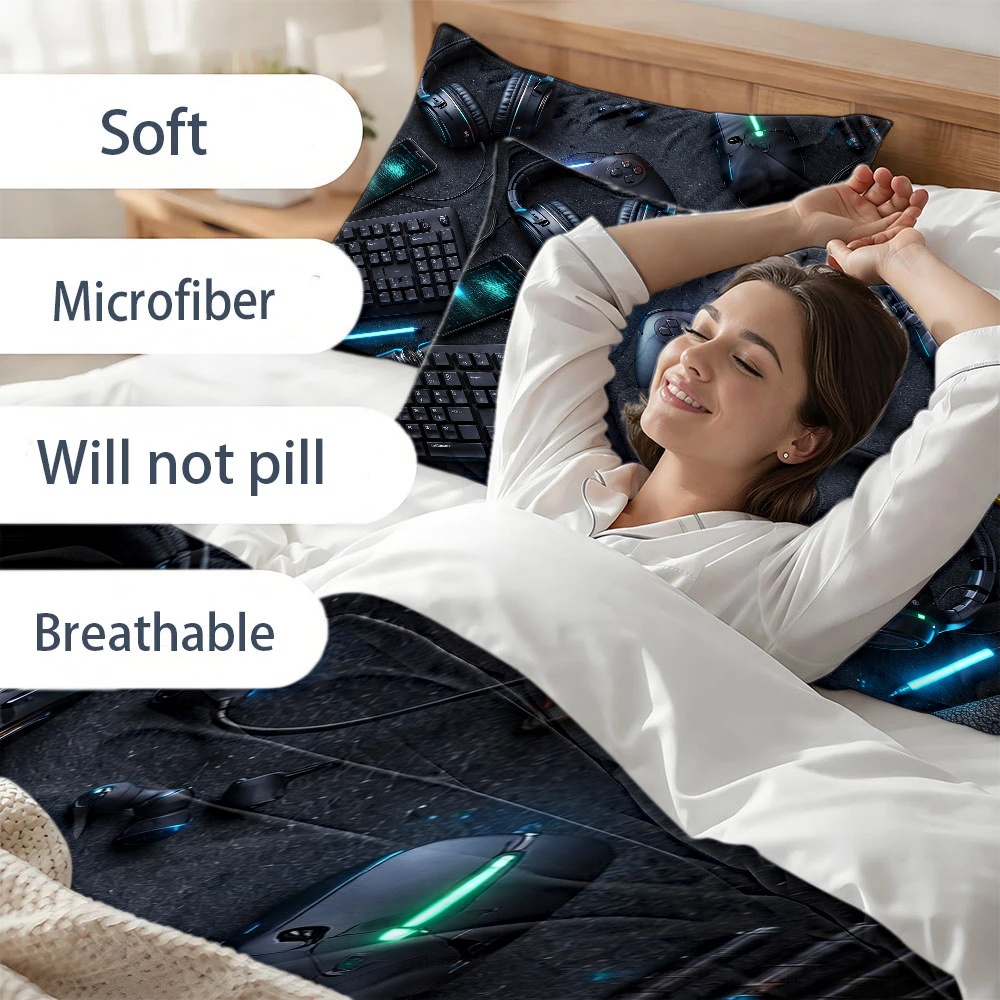 طقم سرير بتصميم رياضي إلكتروني - مراجعة Esports Gaming Bed وسعره
