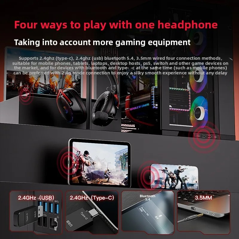 Zhulinniao Xuanwu ZG2 سماعة مع - مراجعة Esports Gaming Bar وسعره