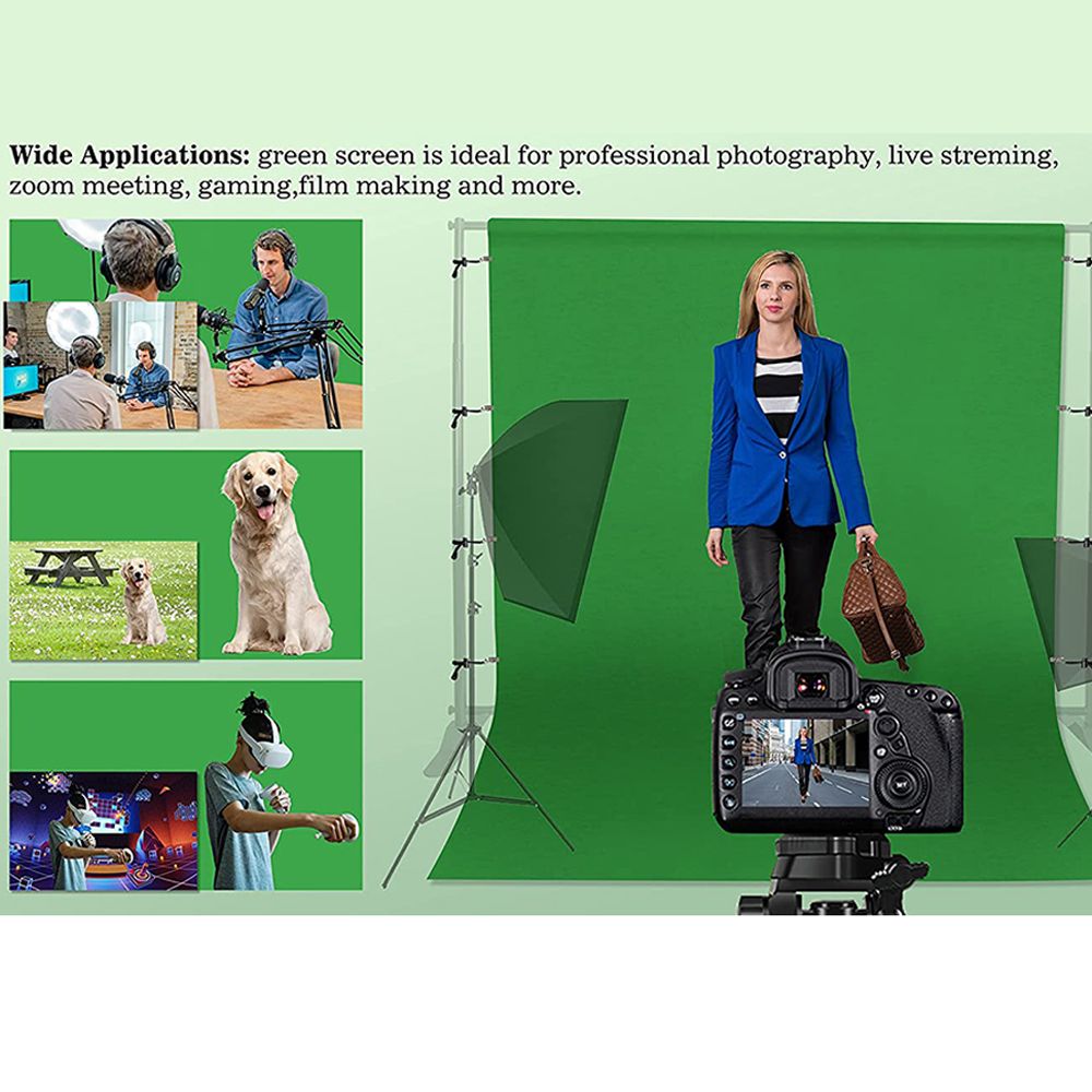 خلفية تصوير فيديو وتصوير فوتوغ - مراجعة Green Screen Collapsible وسعره