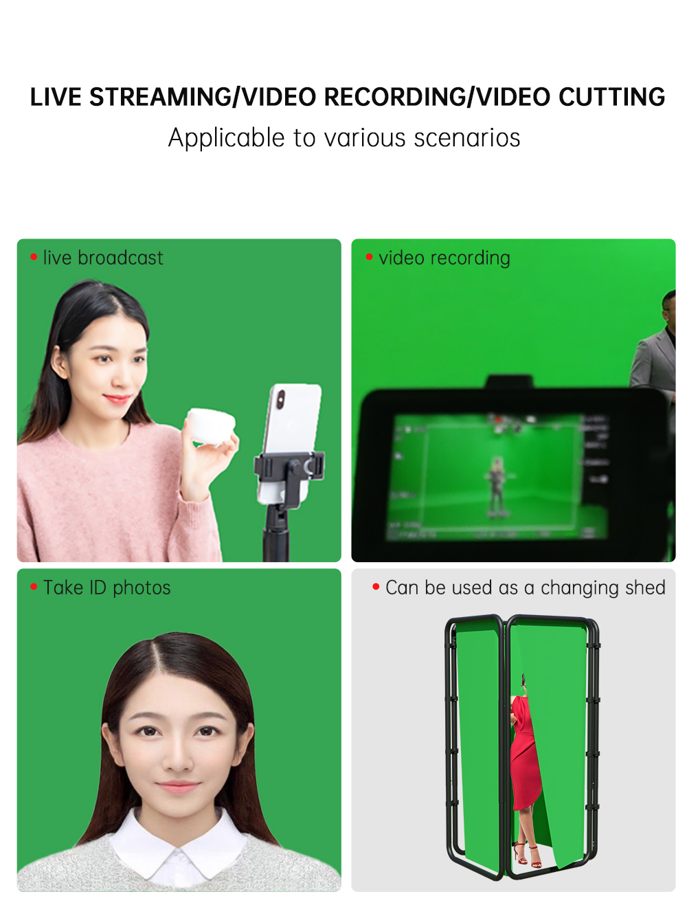 حامل خلفية للتصوير الفوتوغرافي - مراجعة Green Screen Collapsible وسعره