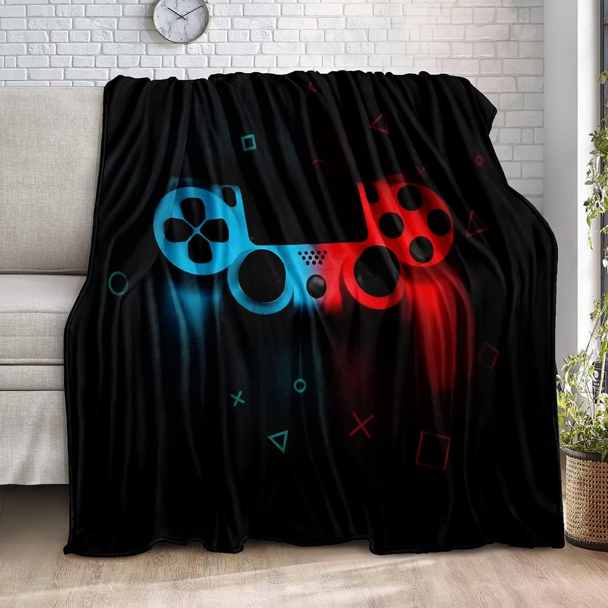 بطانية رمي من الصوف بنمط الألع - مراجعة Esports Gaming Bed وسعره