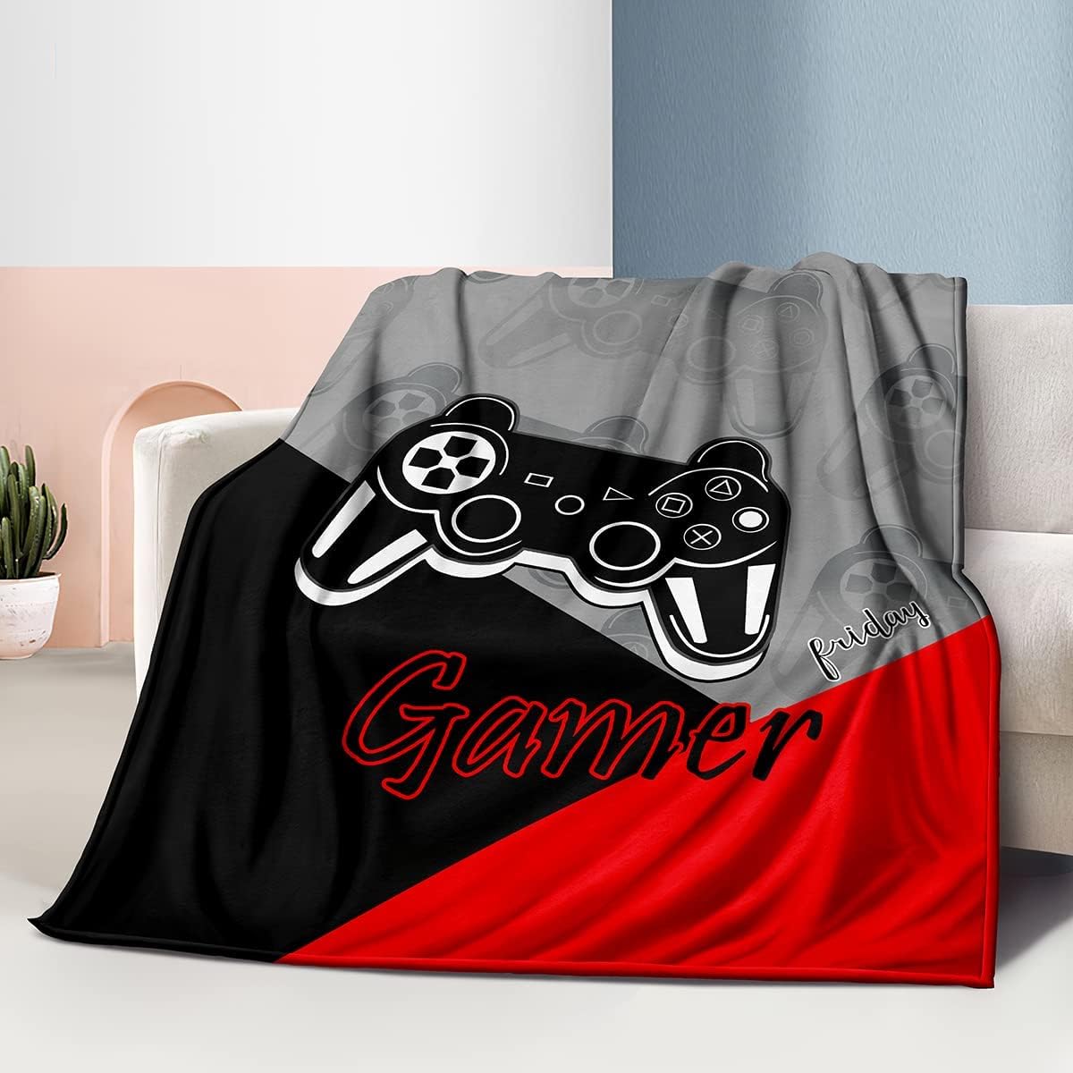 بطانية رمي من الصوف للألعاب، ه - مراجعة Esports Gaming Bed وسعره