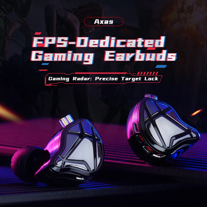    سماعات أذن KZ Axas FPS للأ - مراجعة Esports Gaming Bar وسعره
